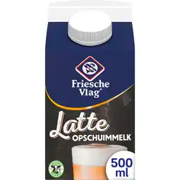 Jumbo Friesche Vlag Latte Opschuimmelk 500 ml aanbieding