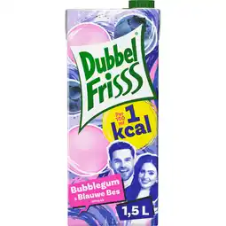 Jumbo DubbelFrisss 1kcal SmaakMakers Bubblegum & Blauwe Bes 1,5 L aanbieding