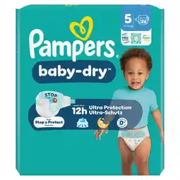 Jumbo Pampers Baby-Dry Maat 5, 26 Luiers aanbieding