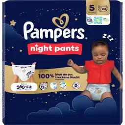 Jumbo Pampers Night Pants Maat 5, 22 Luierbroekjes aanbieding