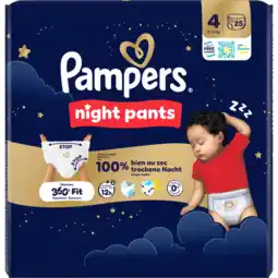 Jumbo Pampers Night Pants Maat 4, 25 Luierbroekjes aanbieding