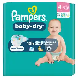 Jumbo Pampers Baby-Dry Maat 4, 29 Luiers aanbieding