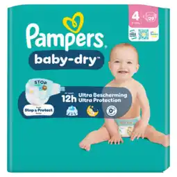 Jumbo Pampers Baby-Dry Maat 4, 29 Luiers aanbieding