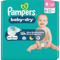 Jumbo Pampers Baby-Dry Maat 4, 29 Luiers aanbieding