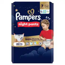 Jumbo Pampers Night Pants Maat 7, 17 Luierbroekjes aanbieding