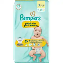 Jumbo Pampers Premium Protection Maat 1, 41 Luiers aanbieding