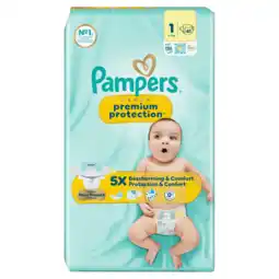 Jumbo Pampers Premium Protection Maat 1, 41 Luiers aanbieding