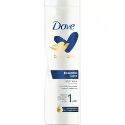 Jumbo Dove Bodylotion Essential 250 ML aanbieding