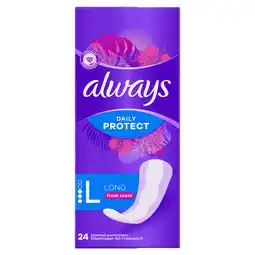 Jumbo Always Daily ProtectIn legkruisjes Long met Frisse Geur 24 Stuks aanbieding