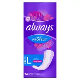 Jumbo Always Daily ProtectIn legkruisjes Long met Frisse Geur 24 Stuks aanbieding