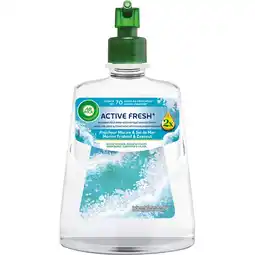 Jumbo Air Wick - Active Fresh Automatische Luchtverfrisser Navulling Zeebries 228ml aanbieding