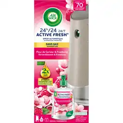 Jumbo Air Wick - Active Fresh Automatische Luchtverfrisser Starterkit - Kersenbloesem & Framboos aanbieding