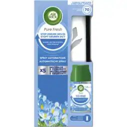 Jumbo Air Wick Freshmatic Automatische Spray Luchtverfrisser - Pure Fresh Lentedauw - Starterkit - 250ml aanbieding