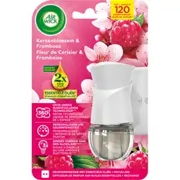 Jumbo Airwick Air Wick Elektrische Luchtverfrisser Kersenbloesem & Framboos 1 Stuk aanbieding