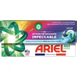 Jumbo Ariel All-in-1 Pods Wasmiddel Kleur, 30 Wasbeurten aanbieding