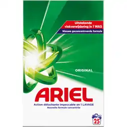 Jumbo Ariel Waspoeder Original 1.25kg, 25 wasbeurten aanbieding