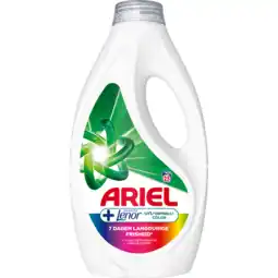 Jumbo Ariel Wasmiddel +Touch of Lenor Unstoppables Color, 25 Wassen aanbieding