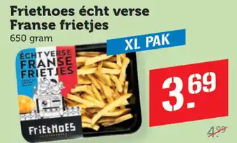 Coop Friethoes écht verse Franse frietjes aanbieding