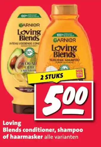 Nettorama Loving Blends conditioner, shampoo of haarmasker aanbieding