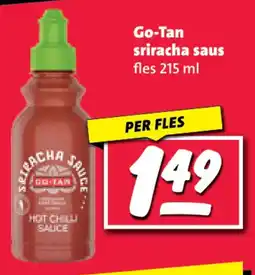 Nettorama Go-Tan sriracha saus aanbieding