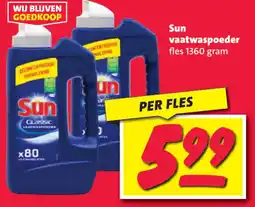 Nettorama Sun vaatwaspoeder aanbieding