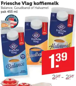 Coop Friesche Vlag koffiemelk aanbieding