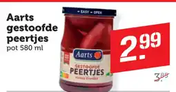 Coop Aarts gestoofde peertjes aanbieding