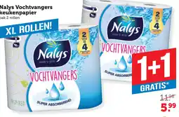 Coop Nalys Vochtvangers keukenpapier aanbieding