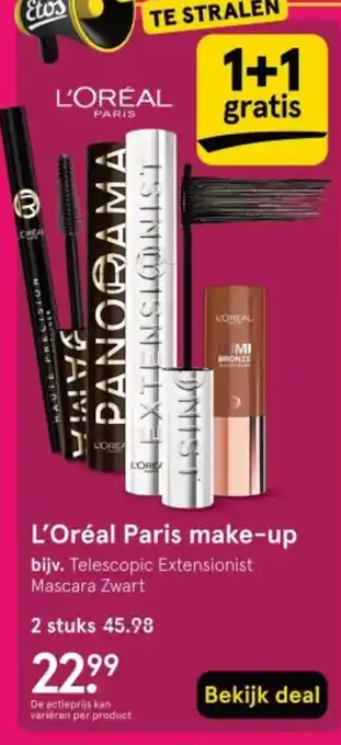 Etos L'Oréal Paris make-up aanbieding