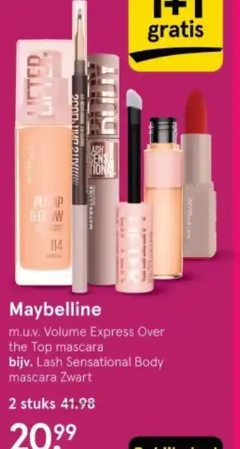 Etos Maybelline aanbieding