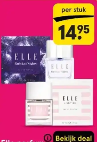 Etos Elle parfum aanbieding