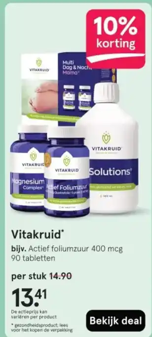 Etos Vitakruid aanbieding