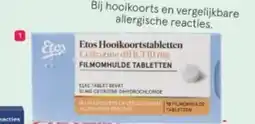 Etos Etos Hooikoortstabletten Cetirizine aanbieding