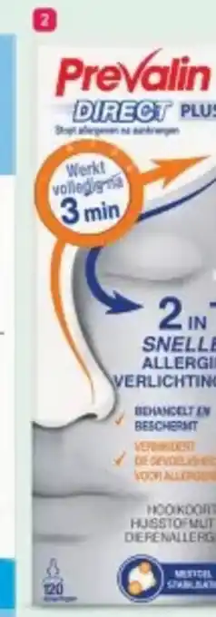 Etos Prevalin Direct Plus aanbieding