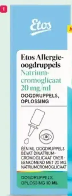 Etos Etos Allergie Oogdruppels aanbieding