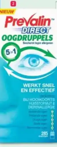 Etos Prevalin Direct oogdruppels aanbieding