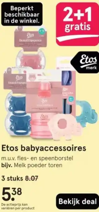 Etos Etos babyaccessoires aanbieding