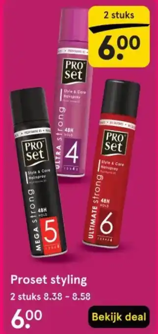 Etos Proset styling aanbieding