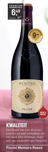 Gall & Gall Piccini Memoro Rosso aanbieding