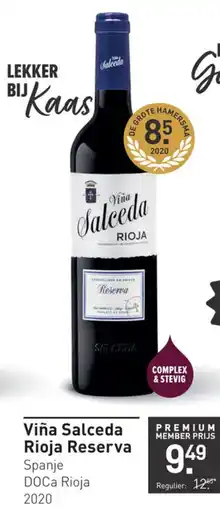 Gall & Gall Viña Salceda Rioja Reserva aanbieding