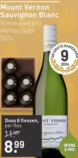 Gall & Gall Mount Vernon Sauvignon Blanc aanbieding