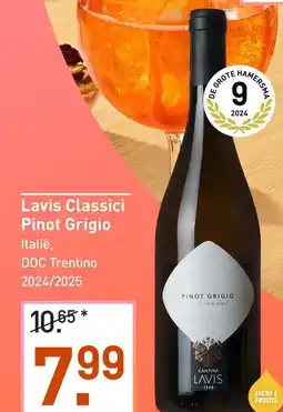 Gall & Gall Lavis Classici Pinot Grigio aanbieding