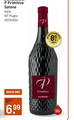 Gall & Gall P Primitivo Satone aanbieding