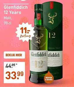 Gall & Gall Glenfiddich 12 Years aanbieding