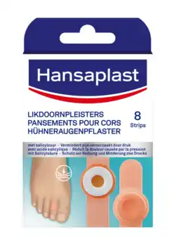 De Online Drogist Hansaplast Likdoornpleisters aanbieding