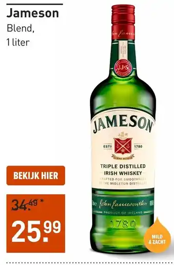 Gall & Gall Jameson aanbieding