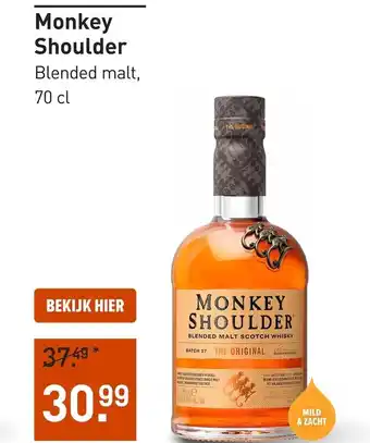 Gall & Gall Monkey Shoulder aanbieding
