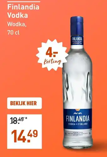 Gall & Gall Finlandia Vodka aanbieding