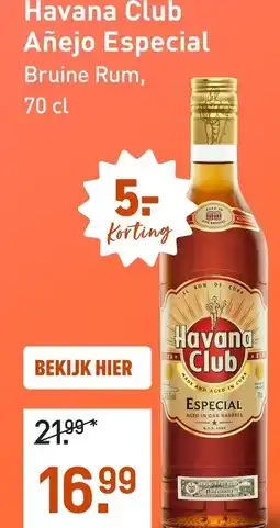 Gall & Gall Havana Club Añejo Especial aanbieding