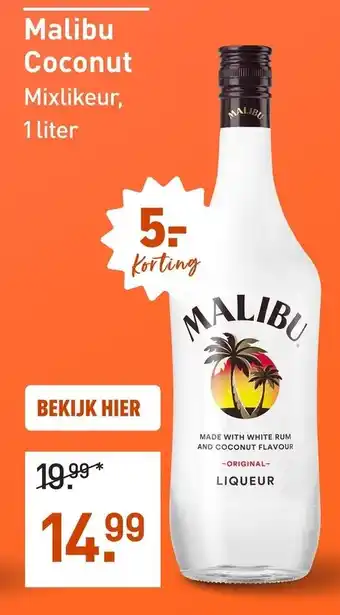 Gall & Gall Malibu Coconut aanbieding
